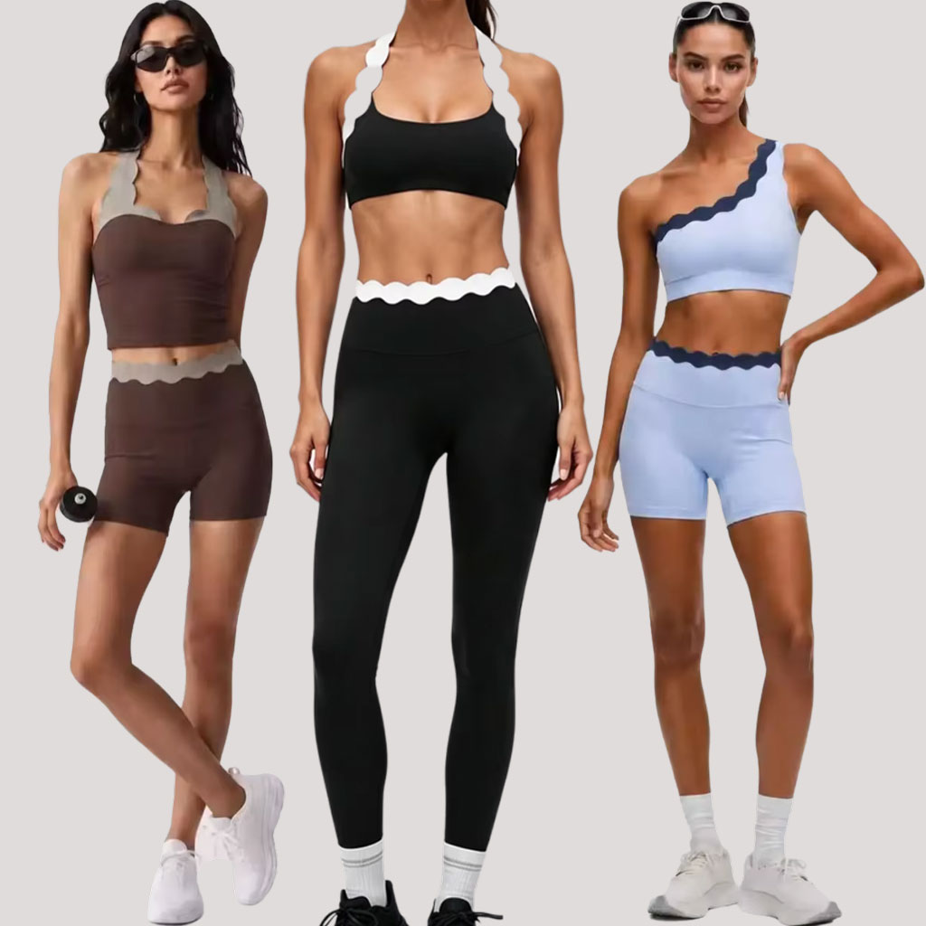 Conjunto de Yoga de 2 Piezas p - Lace Bralette Set reseña y precio